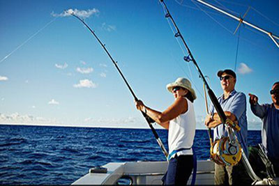 Why are there special poles on the fishing boats