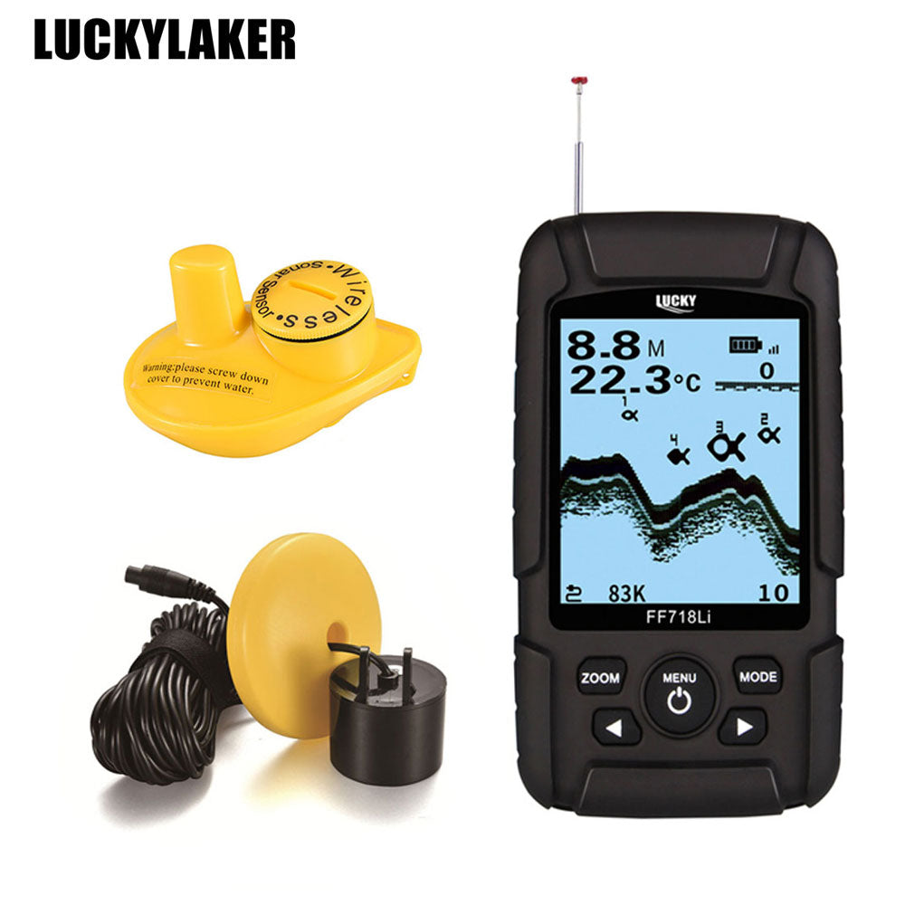 LUCKYLAKER 魚群探知機 グリーンY2020-CT LUCKYLAKER 魚群探知機 グリーンY2020-CT