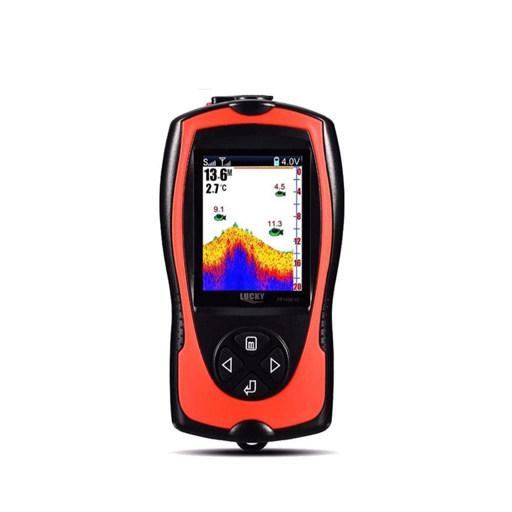 hand held fish finders Signstek FF-003 Portable Finder FishFinder Outdoor Fishing Tool S Marined Toss the sensor and float into the water(Place the sensor and float in your hand Fish Finder | PRO |